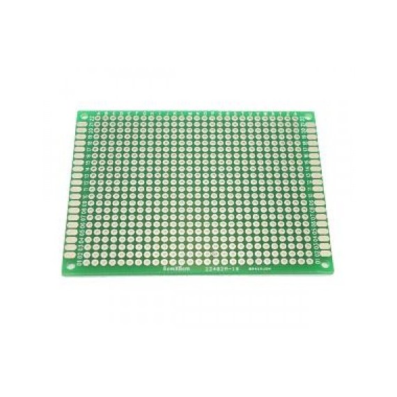 Πλακέτα Διάτρητη 60x80mm Double-Sided