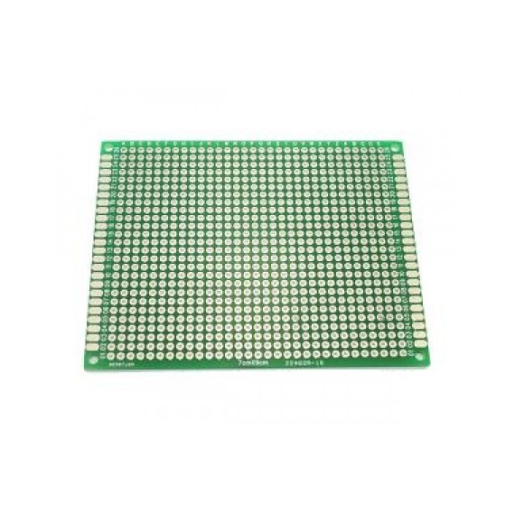 Πλακέτα Διάτρητη 80x120mm Double-Sided