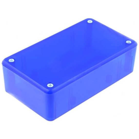 Κουτί Κατασκευών 124x71x38mm Μπλέ