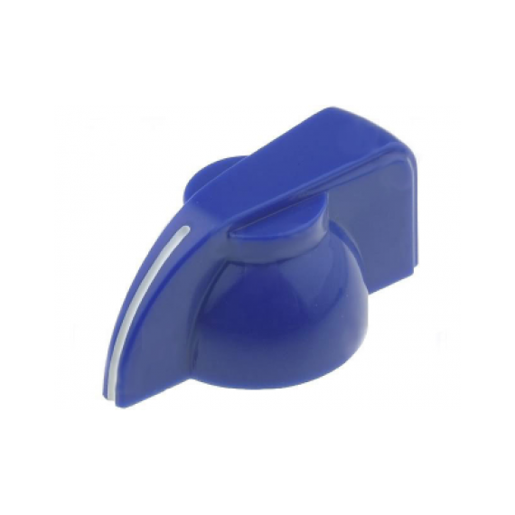 Blue Chicken Head Knob - 14x20mm