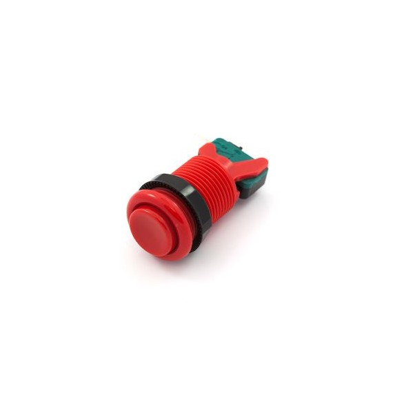 Concave Button - Red