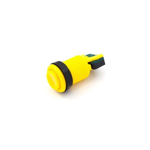 Concave Button - Yellow