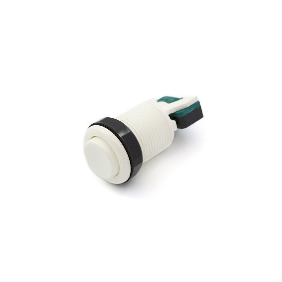 Concave Button - White