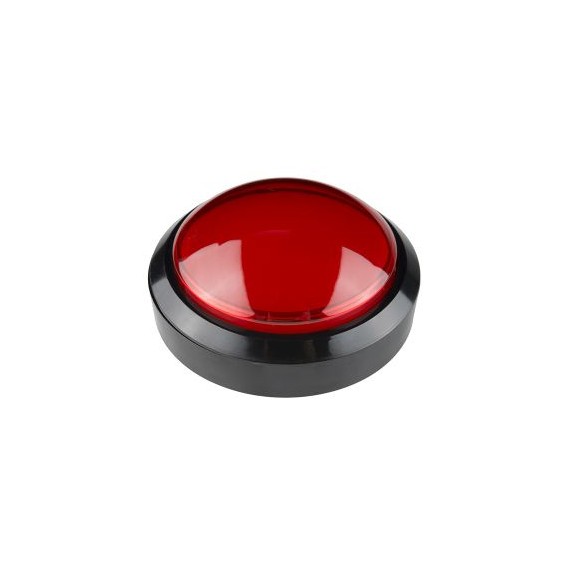 Big Dome Push Button - Red