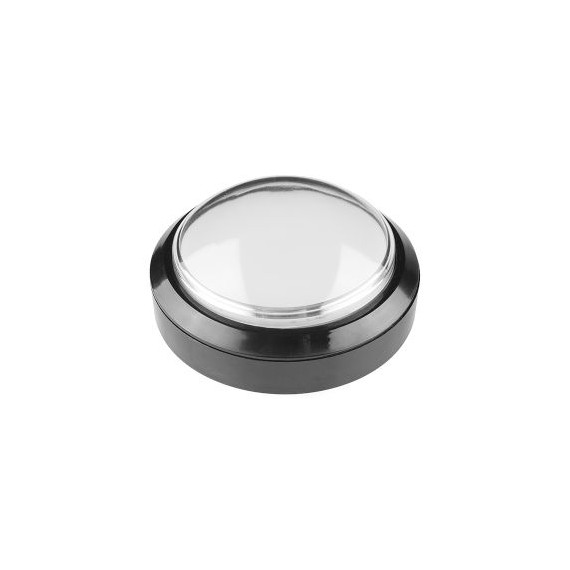 Big Dome Push Button - White