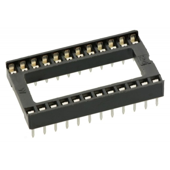 Dip Socket 24 Pin (15.24mm)