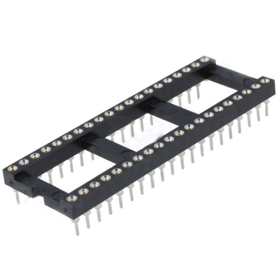 DIP Socket 40 Pin Gold