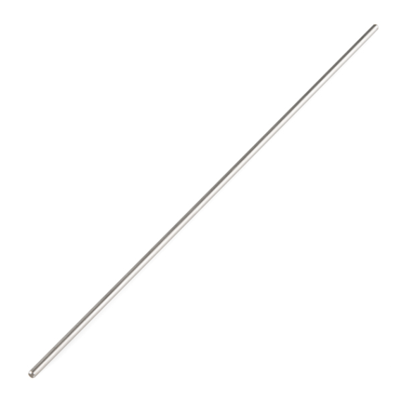 Shaft - Solid (Stainless; 1/8"D x 10"L)
