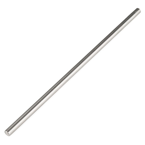 Shaft - Solid (Stainless; 1/4"D x 8"L)