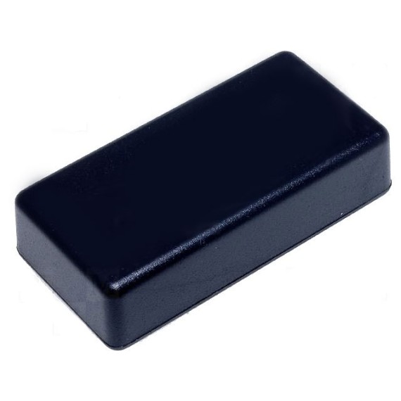 Κουτί Κατασκευών 80x40x20mm Μαύρο