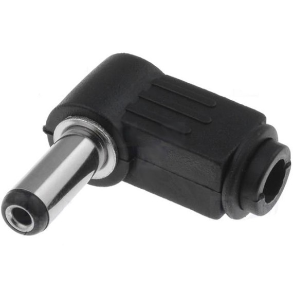 DC Power Plug 5.5x2.1mm - Angled