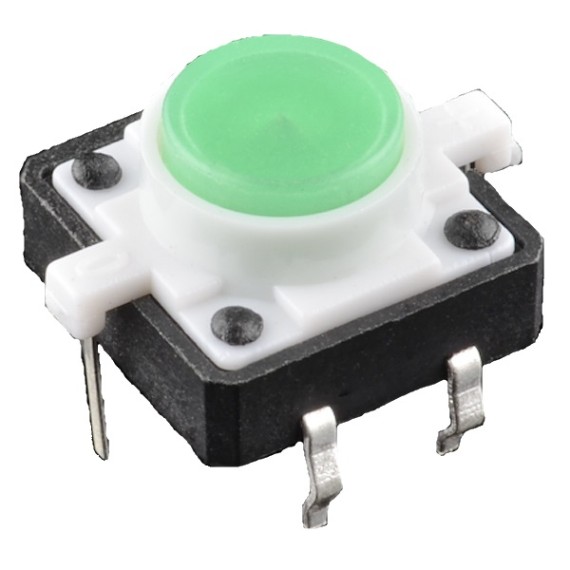 LED Tactile Button - Green