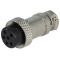 Microphone Connector Female 6-Pin - for Cable