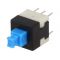 Microswitch 8x8mm 2 Position DPDT 0.1A/30VDC