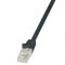 Patch UTP Cable 0.5m Black