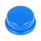 Cap for Tact Button - Round Blue
