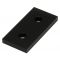 Joining Plate 2 Hole Strip - Black