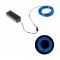 EL Wire 2.3mm Blue with Controller - 2m