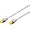 Patch S/FTP Cable Cat 6a - 10m Grey