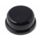 Cap for Tact Button - Round Black
