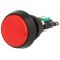 Dome Push Button 44mm - Red
