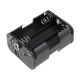 Battery Holder 6xAA Plastic - with 9V Clip