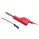 Banana to Dupont Cable 60VDC 3A - 1m Red